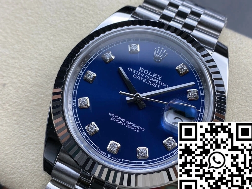 Dial Factory Clean Blue M126334-0016 Rolex Datejust 0301